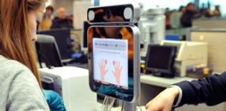 Multi-factor authentication stations for South Korean immigration project