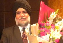 Mr. GB Singh is honored with the coveted GSIA Gold Shield Award for his contribution to the international security industry by the Global Security Industry Alliance