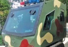 Bomb proof vehicles that can climb