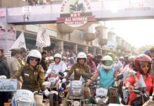 Lady cops on wheels to check crimes against women in Delhi