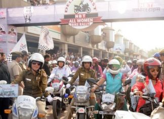 Lady cops on wheels to check crimes against women in Delhi