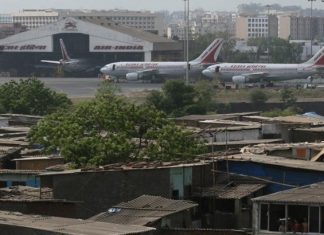 Slums around airport are a security threat