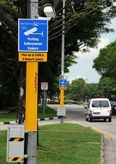 CCTV cameras to check illegal parking in Singapore