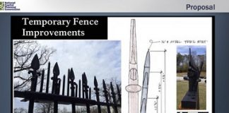 Second layer of steel spikes to be added to White House fence