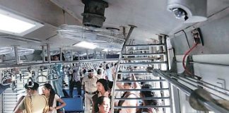 Western Railway installs first CCTV system inside local train