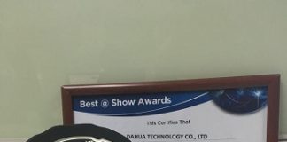 Dahua wins award at Ifsec Southeast Asia
