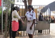 In Kenya security guards have power to arrest, search without warrant