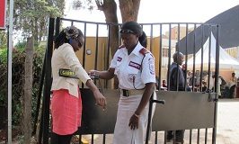 In Kenya security guards have power to arrest, search without warrant
