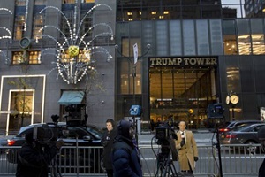 Security for Trump Tower is causing NYPD’s budget to balloon