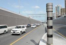 Radars catch lane violators in Dubai