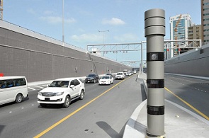 Radars catch lane violators in Dubai