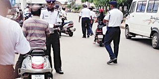 UP traffic cops to don blue trousers again