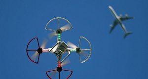 Drone drops leaflets over football stadiums, raising security concerns