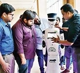 ‘Robocop’ reports for duty in Hyderabad