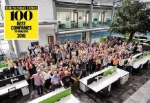 Paxton Ranks in Sunday Times 100 Best Companies to Work For