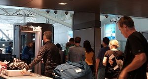 Scanner test for tablets to make airport checks faster