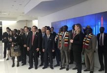 President of Zimbabwe visits Dahua Technology Headquarters