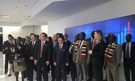 President of Zimbabwe visits Dahua Technology Headquarters