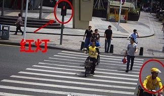 Using facial recognition surveillance cameras, Shenzhen police can now identify drivers