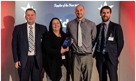 Videx awarded Supplier of the Year Award 2017 by ADI