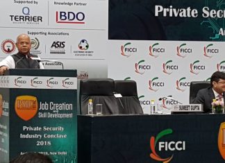 Minister of State for Finance, Mr. Shiv Pratap Shukla promises relief from the 18% GST levied on the security services industry, at present