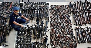 Philippine Police seizes 536 guns in crackdown on security firms