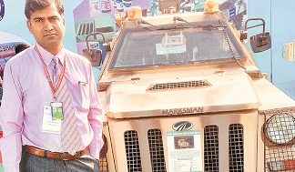 DRDO showcases vehicle-mounted laser dazzler for crowd control