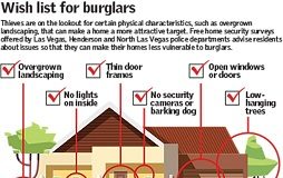 Las Vegas Valley police offer free security surveys to homeowners