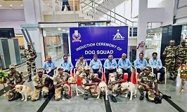 Coimbatore airport gets first ever explosives sniffer dog squad