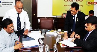 CAPSI signs MoU with Sardar Patel University of Police, SPUP