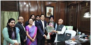 FICCI’s Private Security Industry delegation meets MoS, Finance and submits its 3 demands on GST