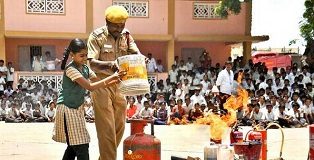 Survey indicates that schools pay least attention to fire and traffic safety