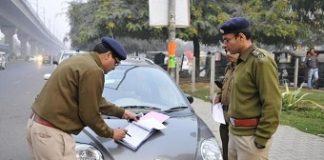 Gurugram police to challan vehicles without HSRP