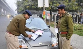 Gurugram police to challan vehicles without HSRP