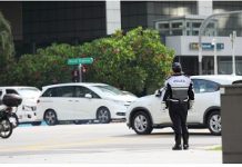 Singapore police deploy fingerprint sensors for driver ID