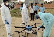 Chennai startup Garuda Aerospace to combat COVID-19 by using drones to disinfect 26 cities