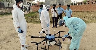 Chennai startup Garuda Aerospace to combat COVID-19 by using drones to disinfect 26 cities