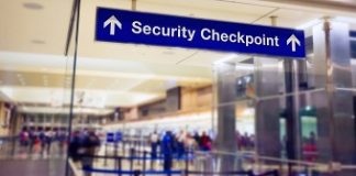 New technology measures distance between travelers in airport security lines