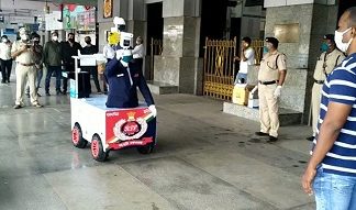 Central Railways launches robotic ‘Captain Arjun’ for screening of passengers for COVID-19 and surveillance in Pune