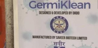 DRDO develops ‘GermiKlean’ to sanitise uniforms of security forces