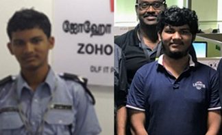 Security guard in software firm gets hired as tech officer; completes eight years in new role