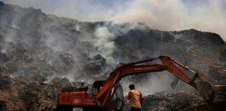 76 fire calls from Delhi’s three landfills in four years