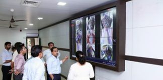 MBMC sets up Integrated Control & Command Unit to monitor live feed from CCTV cameras installed in municipal schools