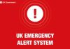 UK government launches public emergency alert system