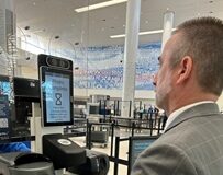 US airport gets self-serve biometric screeners