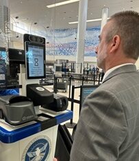 US airport gets self-serve biometric screeners