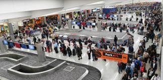 Airport security lines grow as DHS shutdown enters fifth week