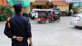 Cambodia Police Chief says private security guards can’t use state uniforms, insignia, equipment