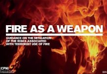 CPNI releases guidance on Fire as a Weapon attacks