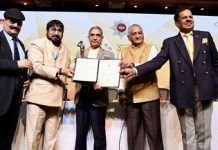 Dr. VRK Rao honoured with a Lifetime Achievement Award